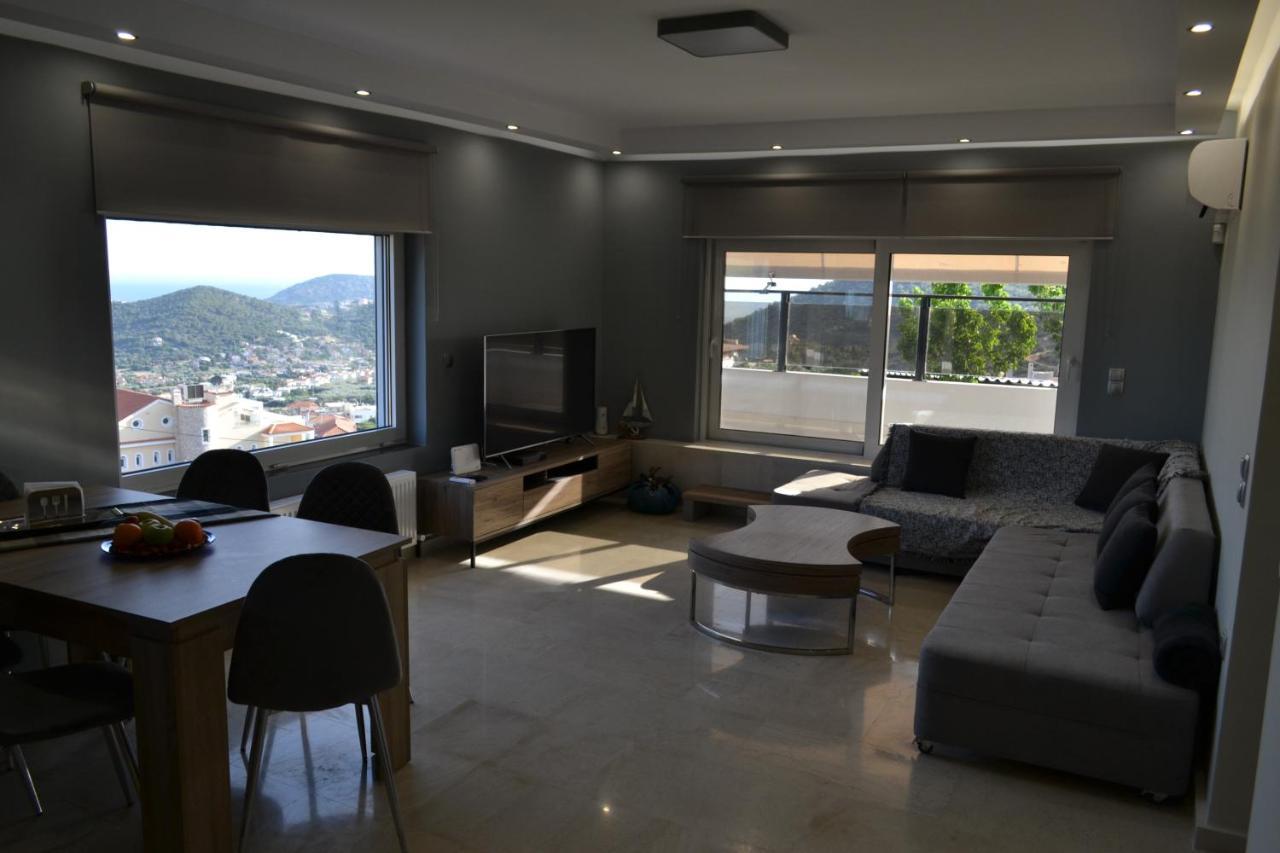 Stergiou Luxury Apartments With Shared Pool Anavyssos Ngoại thất bức ảnh
