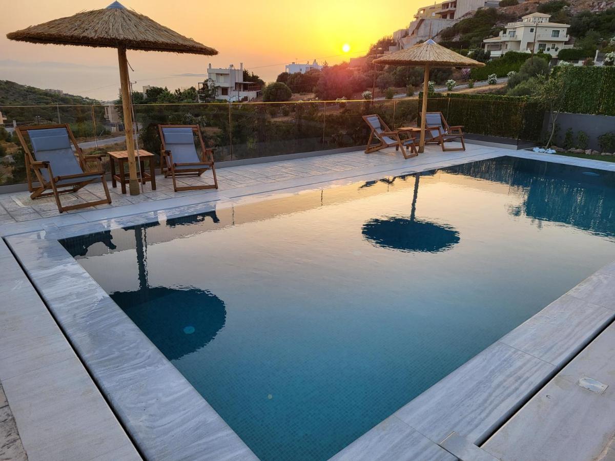 Stergiou Luxury Apartments With Shared Pool Anavyssos Ngoại thất bức ảnh