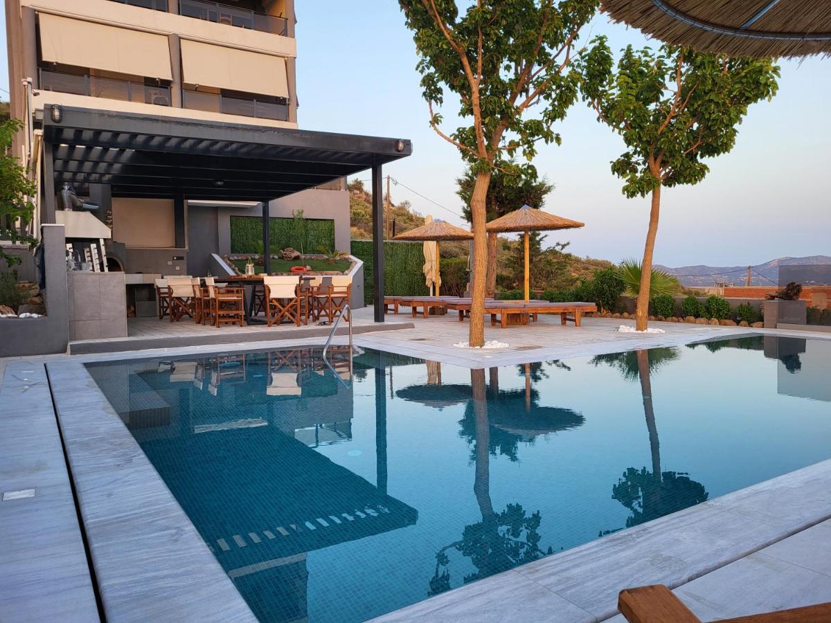 Stergiou Luxury Apartments With Shared Pool Anavyssos Ngoại thất bức ảnh