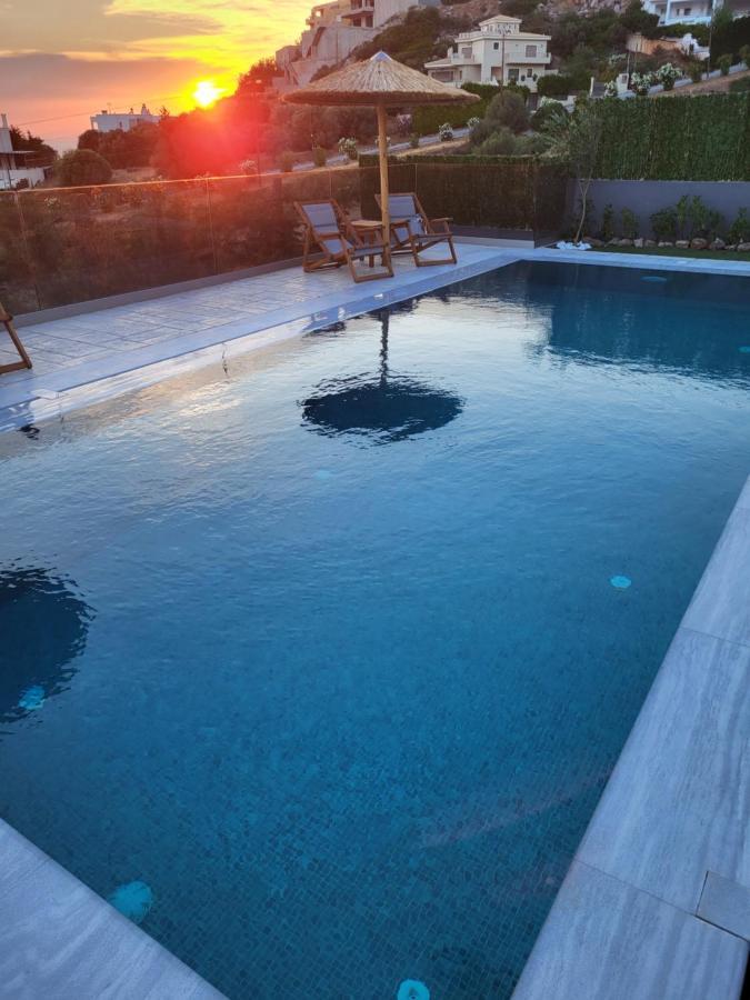 Stergiou Luxury Apartments With Shared Pool Anavyssos Ngoại thất bức ảnh