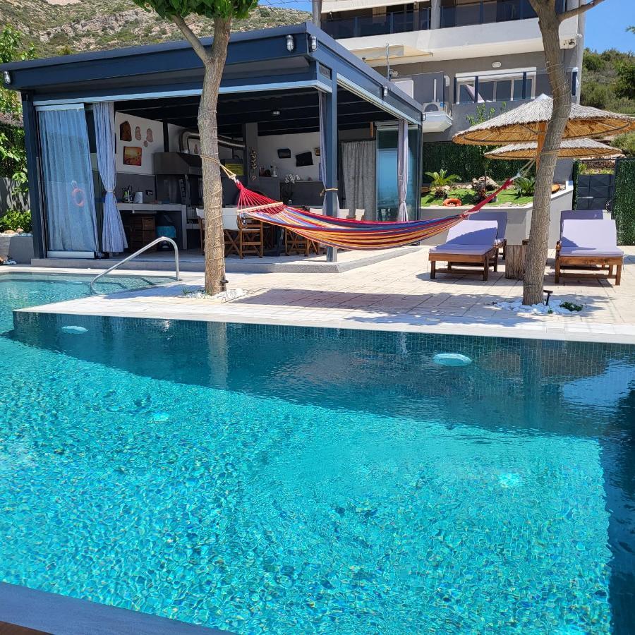 Stergiou Luxury Apartments With Shared Pool Anavyssos Ngoại thất bức ảnh